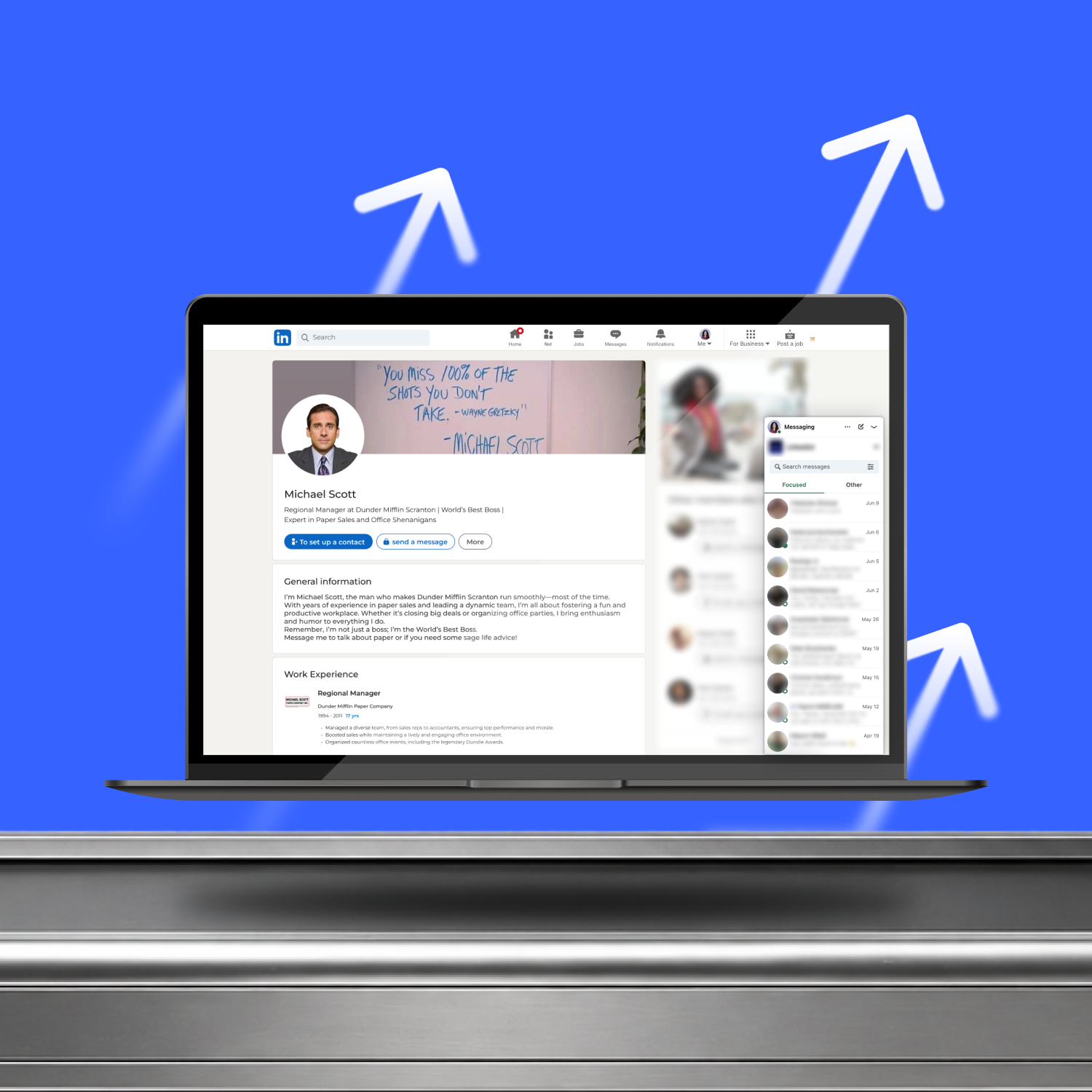 LinkedIn Profile Optimization. Elevate your presence.